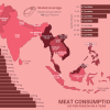 average meat consumption