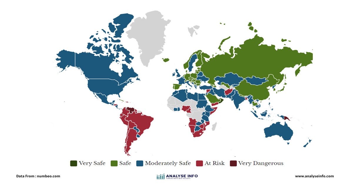 Safest Countries in the World 2024